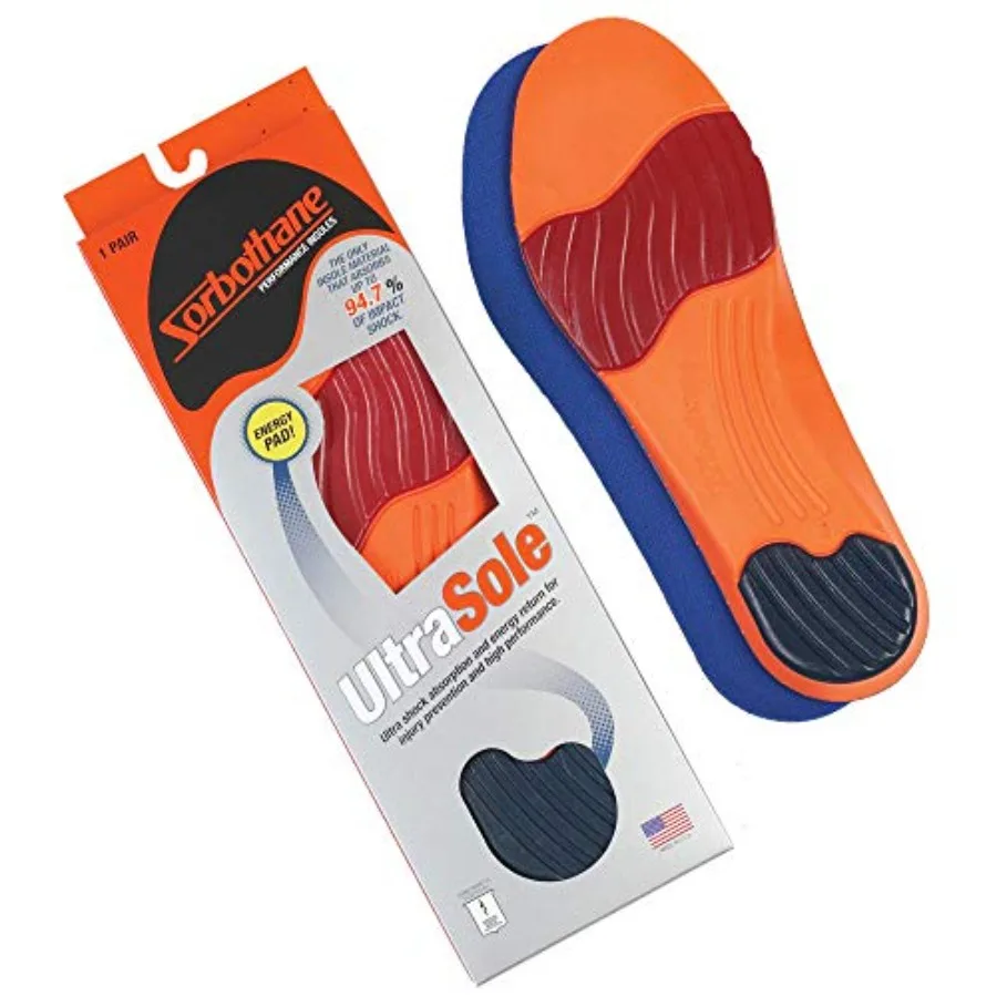 

Ultra Sole Insole W 12, M 9.5-10.5 Metric 42-44 - E