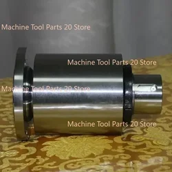 100/125/Lathe Spindle Large Hole Lathe Spindle High-strength Lathe Head Assembly With Flange Accessories