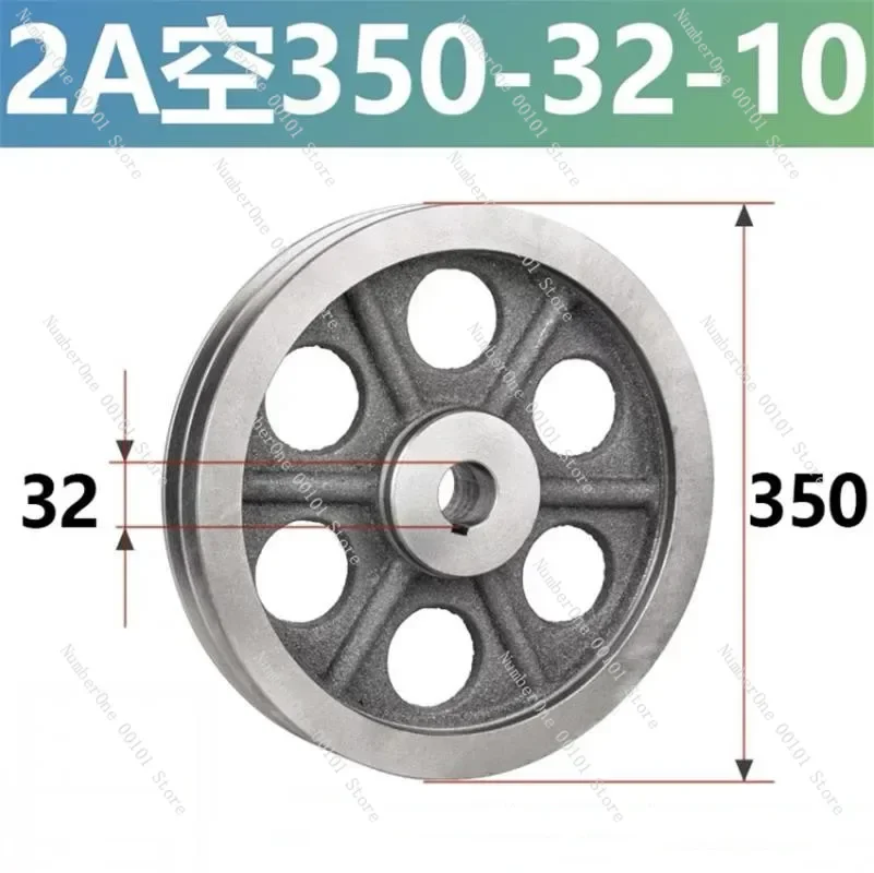 A2-350 Triangular belt wheel Type A double groove outside diameter 350mm cast iron motor belt disk motor accessories customized