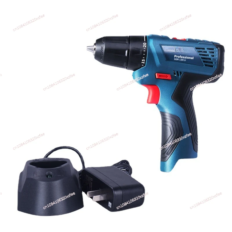 GSR120-Li Rechargeable Hand Drill Electric Screwdriver 12V Lithium Battery Pistol Drill Tool Household Electric Drill