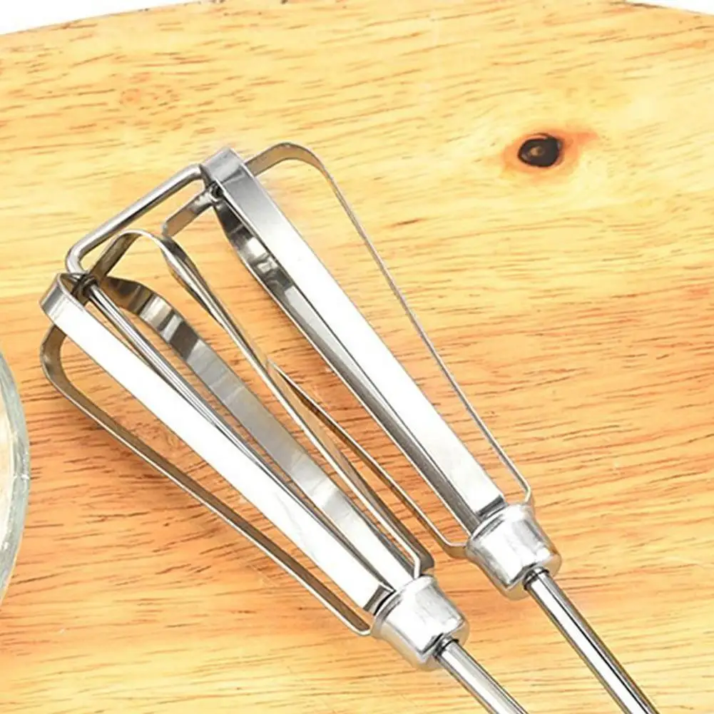 Egg Beaters Hand Crank, Egg Beaters Hand Crank, Manual Hand Mixer, Rotary Egg Mixer With Double Heads For Home Kitchen J3o1