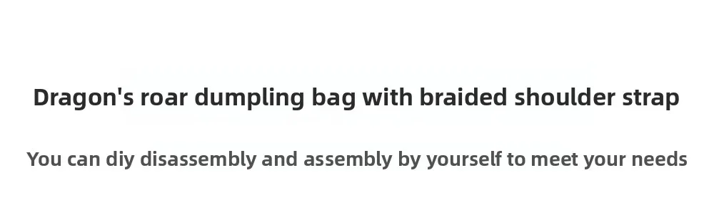 Woven Bag Shoulder Strap For Mini Longchamp Colorful Bag Durable Fashion Good Quality Bag Modification Bag Accessories