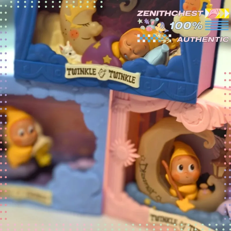 Authentic POP MART Twinkle Twinkle Light Up Series Scene Sets Series Blind Box Unique Desk Decor Gifts An Experience Like