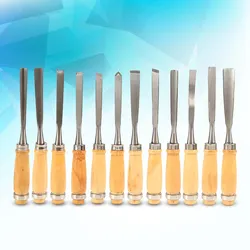 Wood Carving Hand Chisel Set Woodworking Professional Lathe Gouges Tools Wood Carving Tools Wood Hand Chisels Hand Chisels