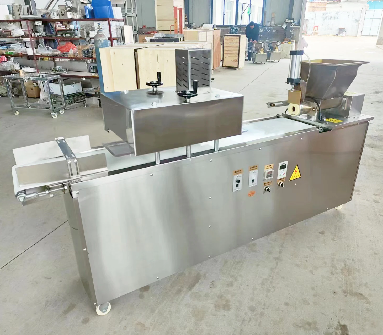 Роликовая машина для шариков для теста, хлебобулочных изделий, тестоделитель, машина для резки шариков, округлитель