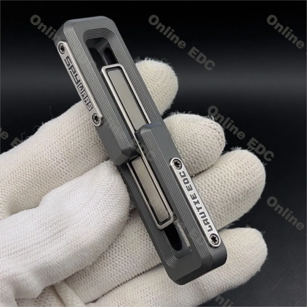 

Б/у EDC Toys LAUTIE Xlock 2,0 циркониевый слайдер-слайдер для снятия стресса игрушка портативные аксессуары для офисного стола Push Slider