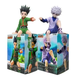 Hunter×Hunter Gon Killua Action Figure Noodle Stopper Model Toys Decorations GON·FREECSS Killua Zoldyck Figurine Car Ornaments