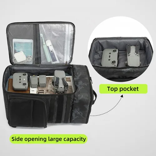Imagen 2 del producto Mochila de escalada para Dron UAV, cámara de fotografía grande, bolsa deportiva para exteriores, mochila portátil para equipaje de negocios en seco y húmedo