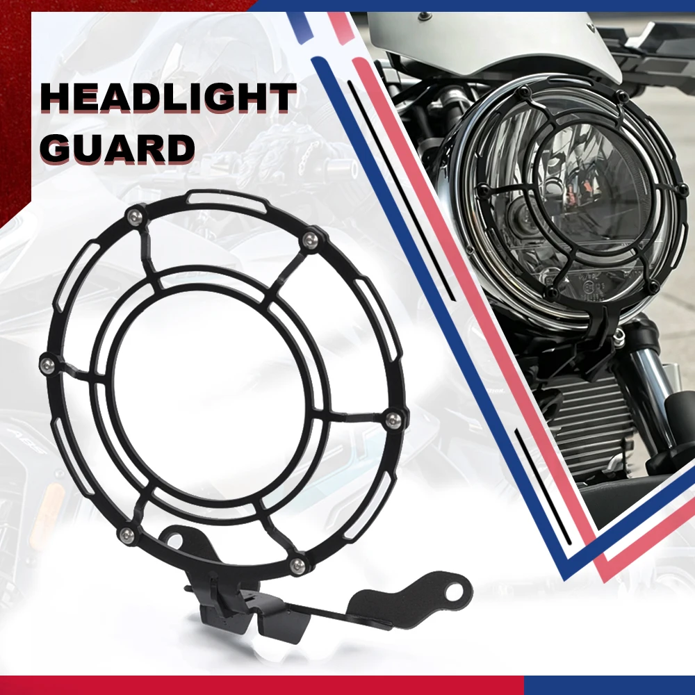 Head Light Lamp Bracket For Suzuki SV650/X ABS Cafe Racer / ABS 2016-2025 2026 Motorcycle Headlight Protector Guard Grill Cover