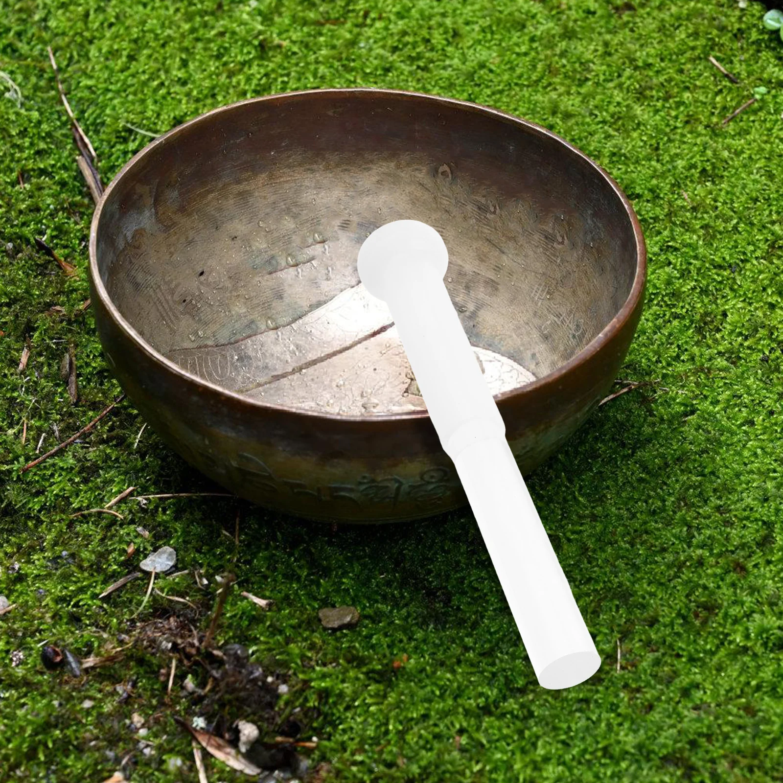 

2pcs Crystal Bowl Stick Acoustic Rod Chanting Bowls Mallet Resonance Sound Hammer Meditation Therapy Yoga Music Sing Bath
