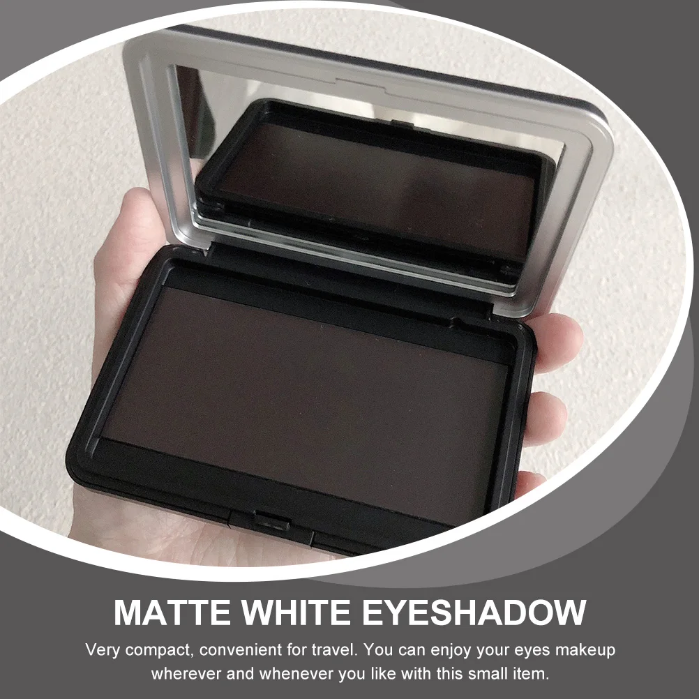 Estuches cuadrados para sombra de ojos, contenedores de maquillaje vacíos Diy con espejo, organizador portátil, estuche para colorete en polvo recargable, 2 uds.