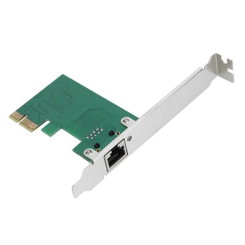 Offre spéciale 10/100 Mbps PCi Express vers Port Rj45 carte d'interface réseau à puce Realtek 8211E