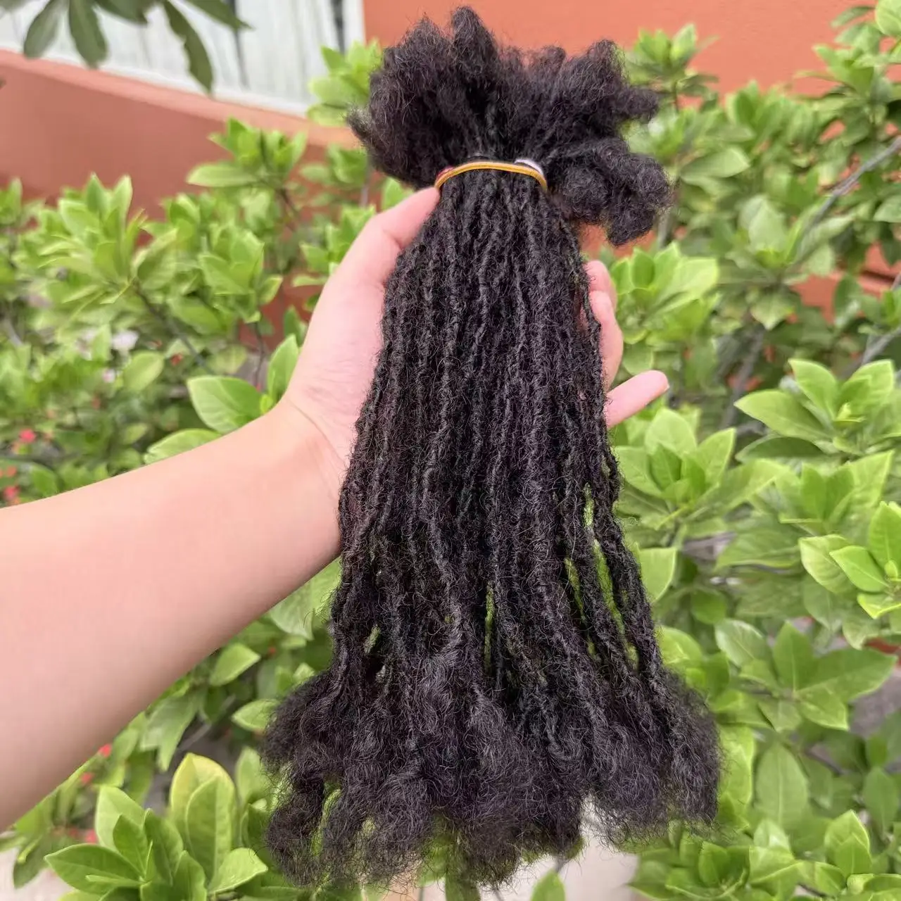 0.2 سنتيمتر Inter Loc Dreadlock تمديد Sisterlocks 100% الشعر البشري اليدوية مايكرو Locs لينة الشعر الطبيعي المجدل