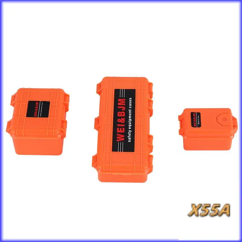 XX-3 個プラスチック Rc カー収納ボックス装飾ツールトラクサス Trx4 軸 Scx10 90046 D90 1/10 Rc クローラーアクセサリー