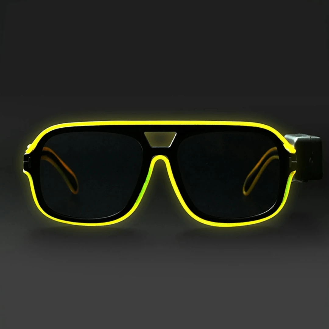 Wireless Driving Pilot LED Luminous Glasses