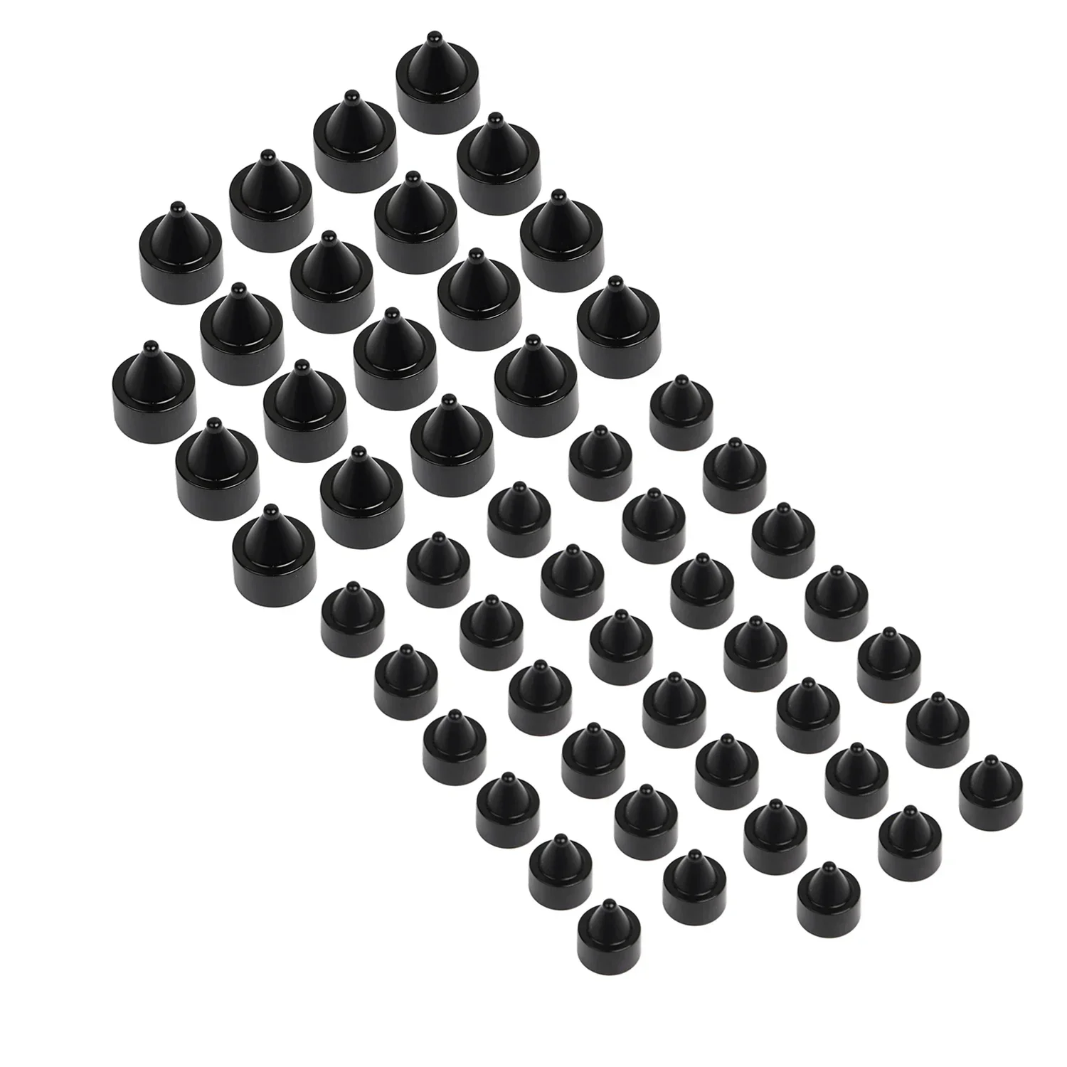 52pcs Motorcycle Engine Bolt Topper Caps Cover Kit For Indian Chief Dark Chieftain Challenger Horse Classic Vintage Pursuit Twin