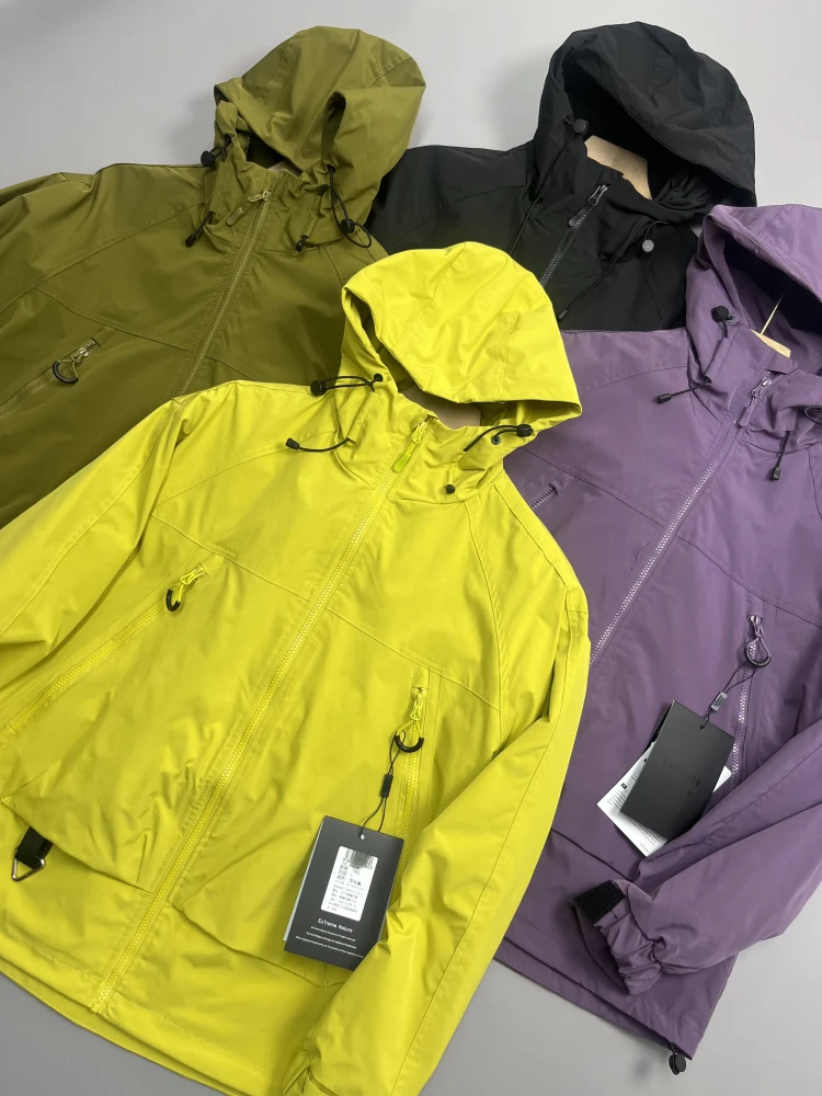 

Утепленная демисезонная куртка для активного отдыха с капюшоном, модная, с птичьим принтом, функциональная верхняя одежда, приталенный крой, длинный рукав