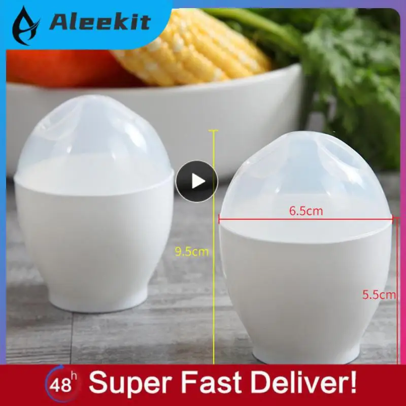 New Healthly Microwave Egg Cooker Boiler Maker Mini Portable Quick Egg Cooking Cup Steamed Kitchen Tools for Breakfast