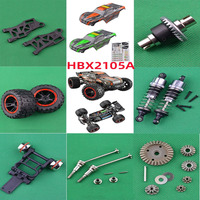 HBX 2105A 1/14 RC Car Spare Parts Tire differential motor ESC Servo drive shaft gear Shock absorber Steering Cup shell etc