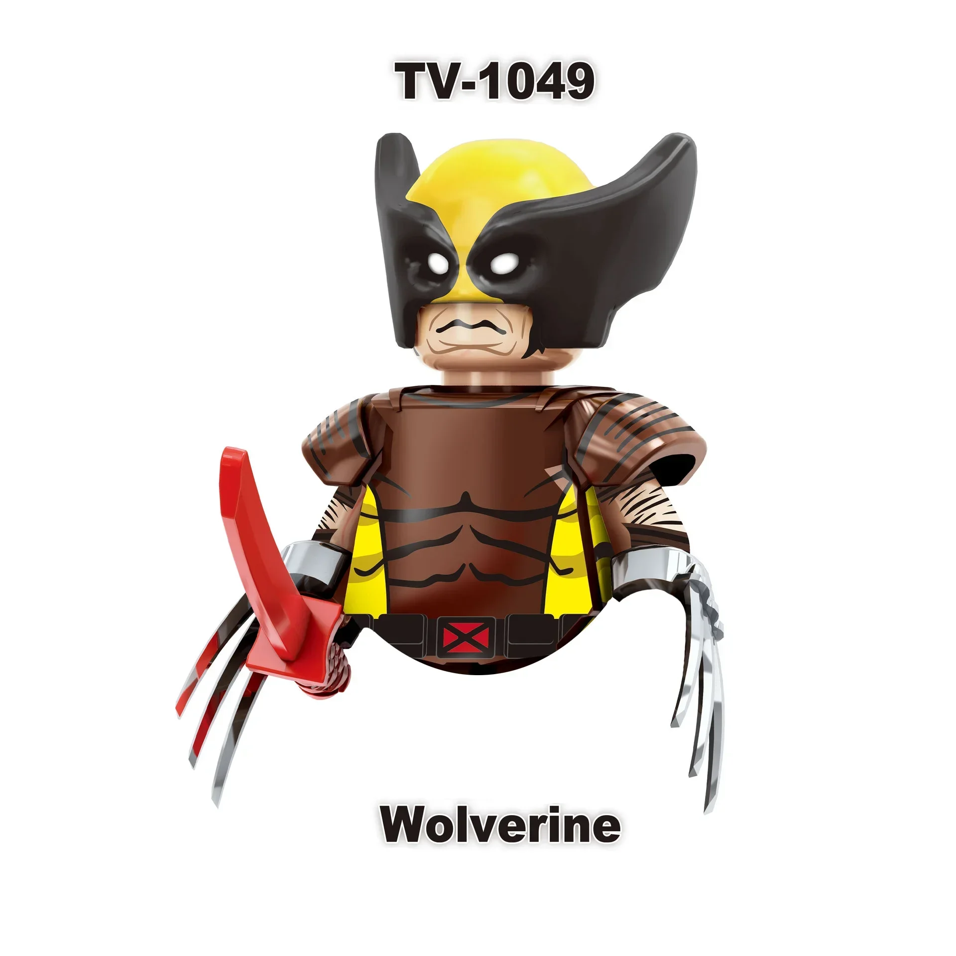 Wolverine Giocattolo caldo Nuovo Dottore Strano Marvel X-Men Deadpool Supereroe Mattoni Giocattolo Mini azione personaggio anime Building Block regalo