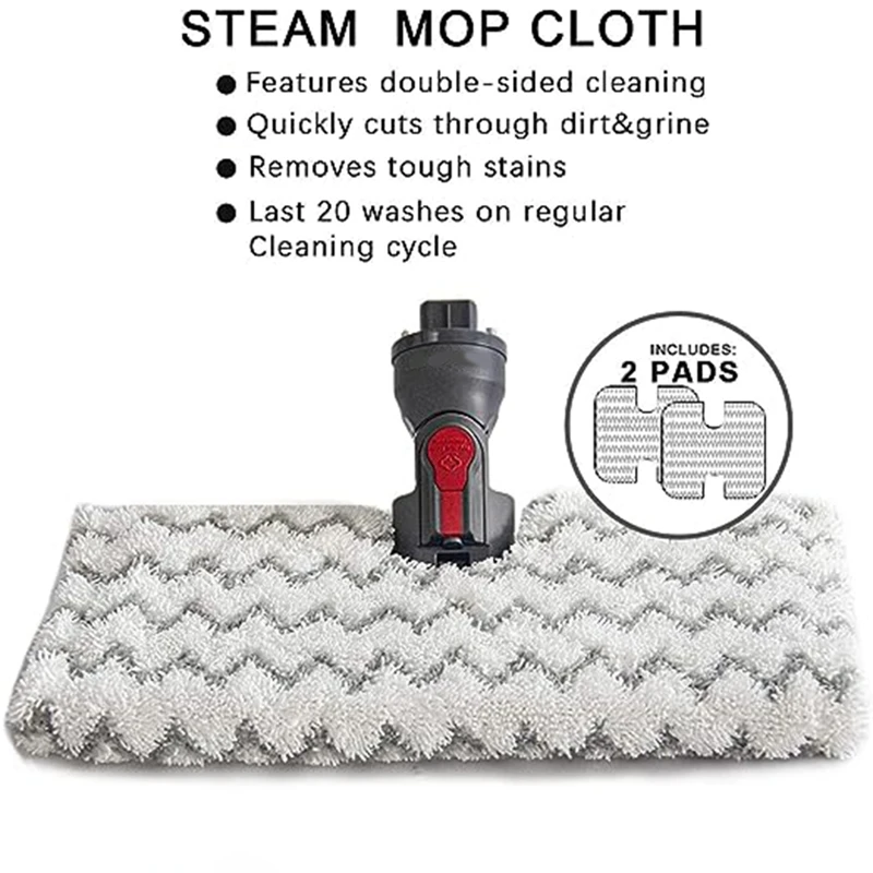 แผ่นซับไมโครไฟเบอร์สำหรับใช้ทดแทนผ้าซับไอน้ำ S3973 S3973D ฉลามฉลามฉลามสำหรับเปลี่ยนชิ้นส่วนอุปกรณ์เสริมแผ่นซับไอน้ำ