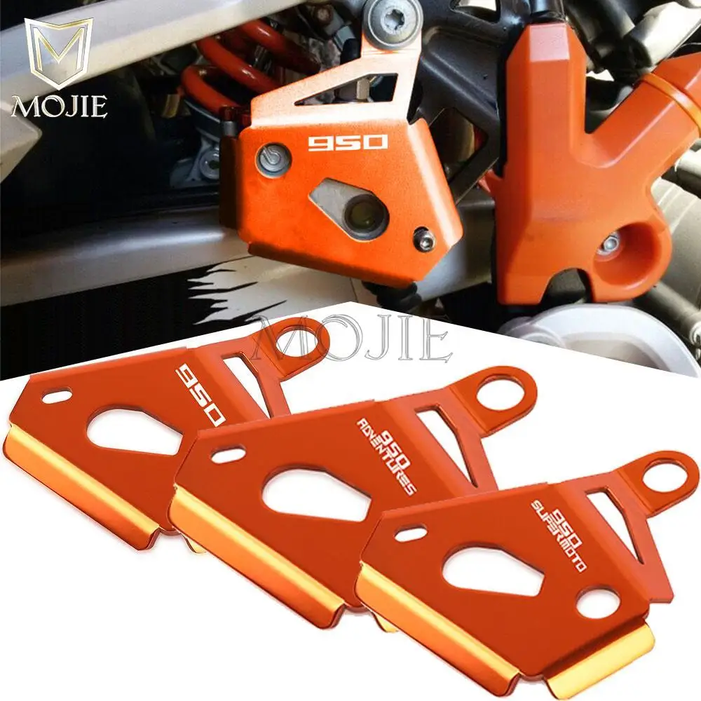 For 950 ADVENTURE /S 2003 2004 2005 950 SUPER ENDURO 2006 2007 Motorcycle heel protector right Rear Brake Master Cylinder Guard