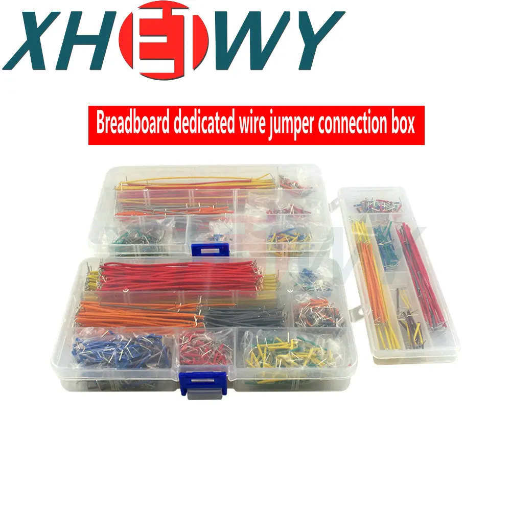 140/560 840PCS Preformed Breadboard Jumper Wire Kit Lengths Assorted for Breadboard Prototyping Circuit Boards DIY Electronics