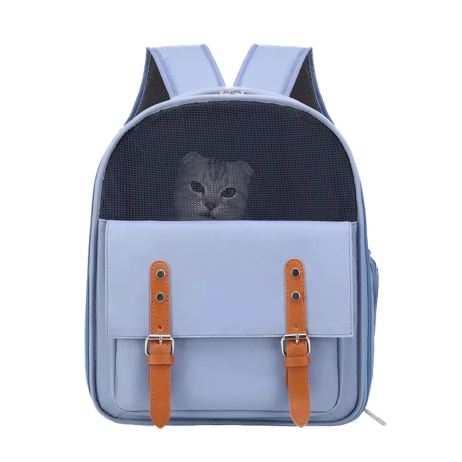 1PCS portable Cat Carrier Backpack, Ventilated Mesh Backpacks Solid Cats Travel  for Cat & Small Dog Outdoor