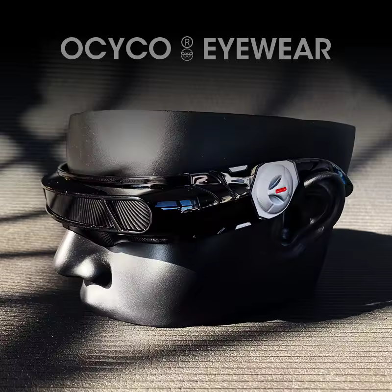 TR90 Rectangle X-men Laser Cyclops Cosplay Polarized Sunglasses For Men Women Memory Material Shield Designer Sunglasses