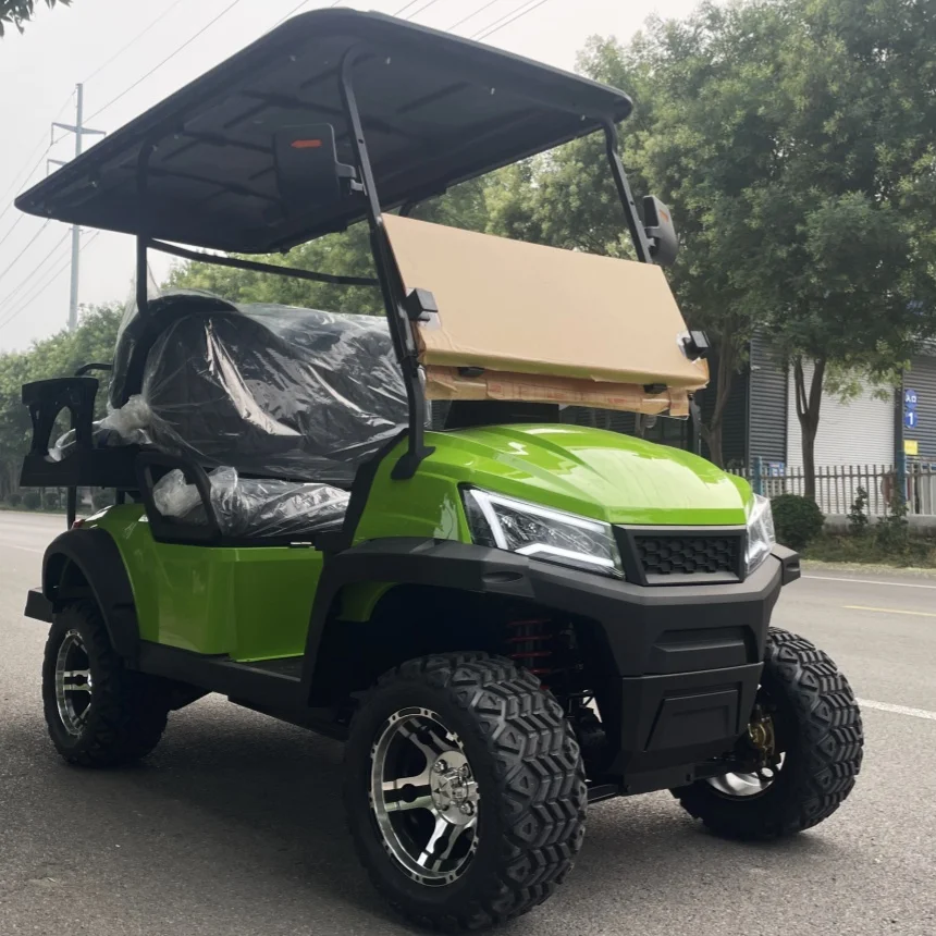 2025 VIP Honoured Guest Off Road Golf Cart 2 4 6 Seater Electric Golf Cart 48V/72V Lithium Battery High NewTech Golf Cart