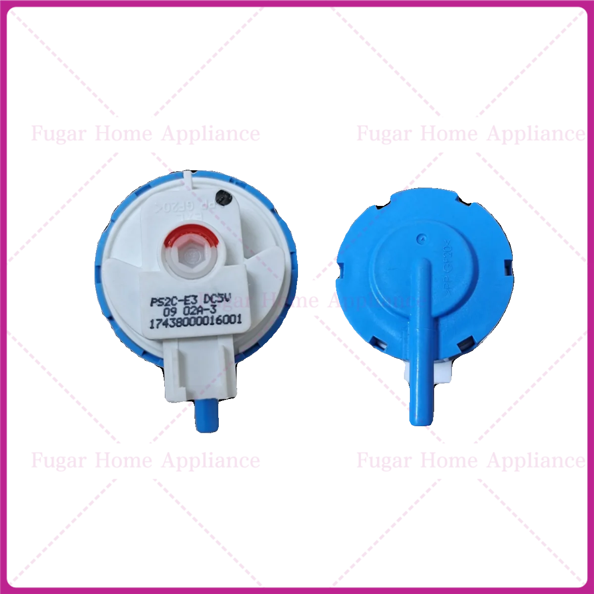 5 قطعة XQB45 ثلاثة المكونات 17438000016001 ل ميديا ليتل سوان النابض الملابس آلة مفتاح مستوى المياه استشعار الضغط #2