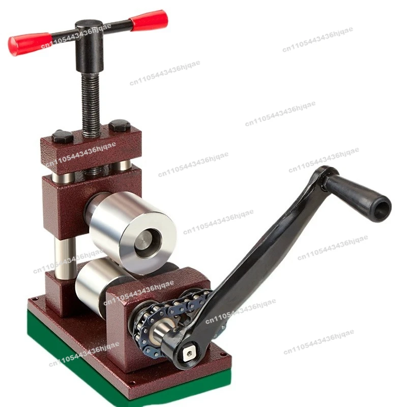 Gold Silver Ring Bracelet Rounding Machine, Small Jewelry Bending Device, Hand Crank Bracelet Ring Shape Processing, Gold Tool