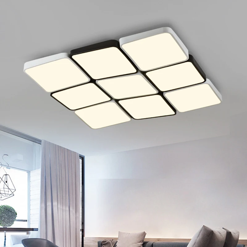 Plafón led moderno para el techo, sala de estar luminarias para, dormitorio, cocina, iluminación para el hogar