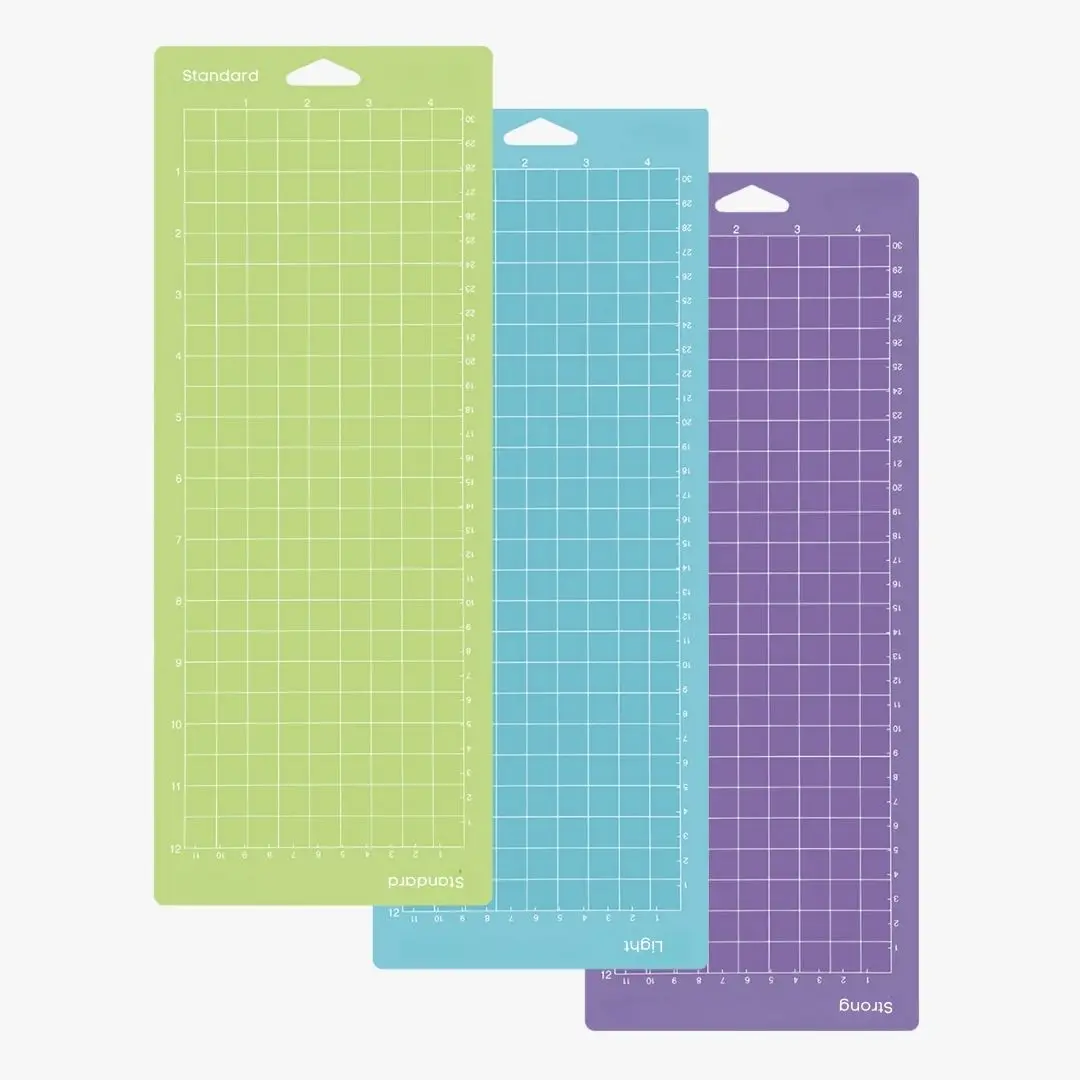Прочный коврик для резки Cricut Joy StandardGrip LightGrip Размер 5x12 Различные текстуры Неоorous для аксессуаров для рукоделия