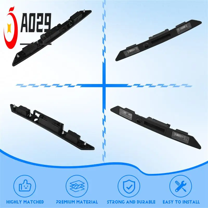 

A029-Trunk Grip License Plate Light Trim Assembly 8E0827574C3FZ For - A4 S4 A5 S5 A6 S6 A8 S8 RS4 Car Accessories