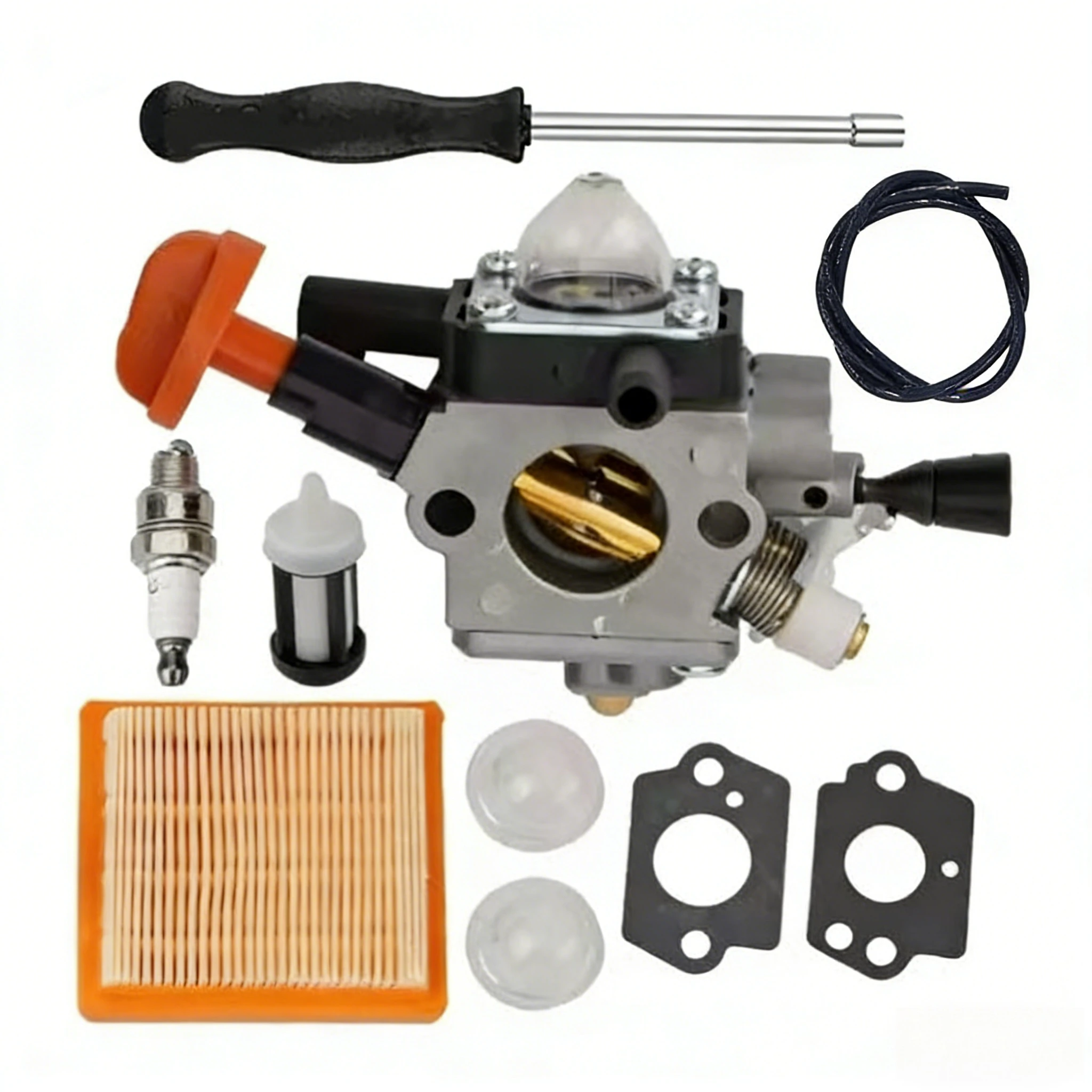 

Подходит для карбюратора Stihl FS131R HT133 HT131 KM131R FS311 4180 120 0619
