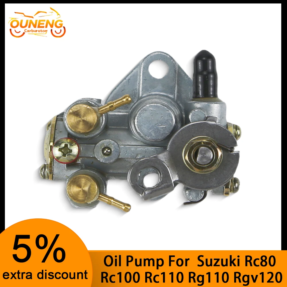 

Motorcycle Oil Pump assy For Suzuki Rc80 Rc100 Rc110 Rg110 Rgv120 Rgs110 2t Bravo 80 OEM 16100-21D11