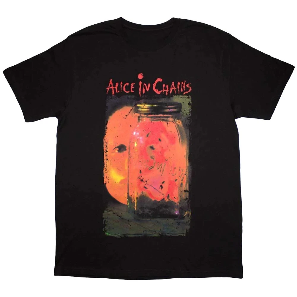 

Alice in Chains Facelift Band Logo Clothing Pattern Printing Summer Luxury Brand Cotton Men's and Women's T-Shirts Short Sleeves