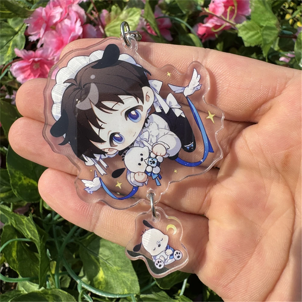 Anime Cosplay Acrylic Key Chain Keychain Pendant Prop Accessories