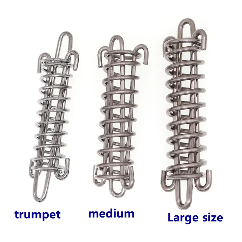 Guangluo 304 Stainless Steel Tent Spring, Shock Absorption, Dog Chain Springs, Canvas Tent Spring, Outdoor, High Strength