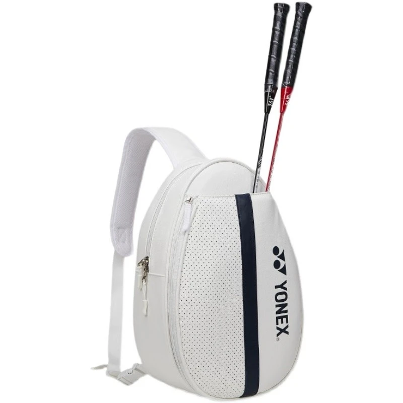 2023 New Yonex Tennis Badminton Racket Bag 3 Pieces One Shoulder Mini Light Portable White Chest Bag