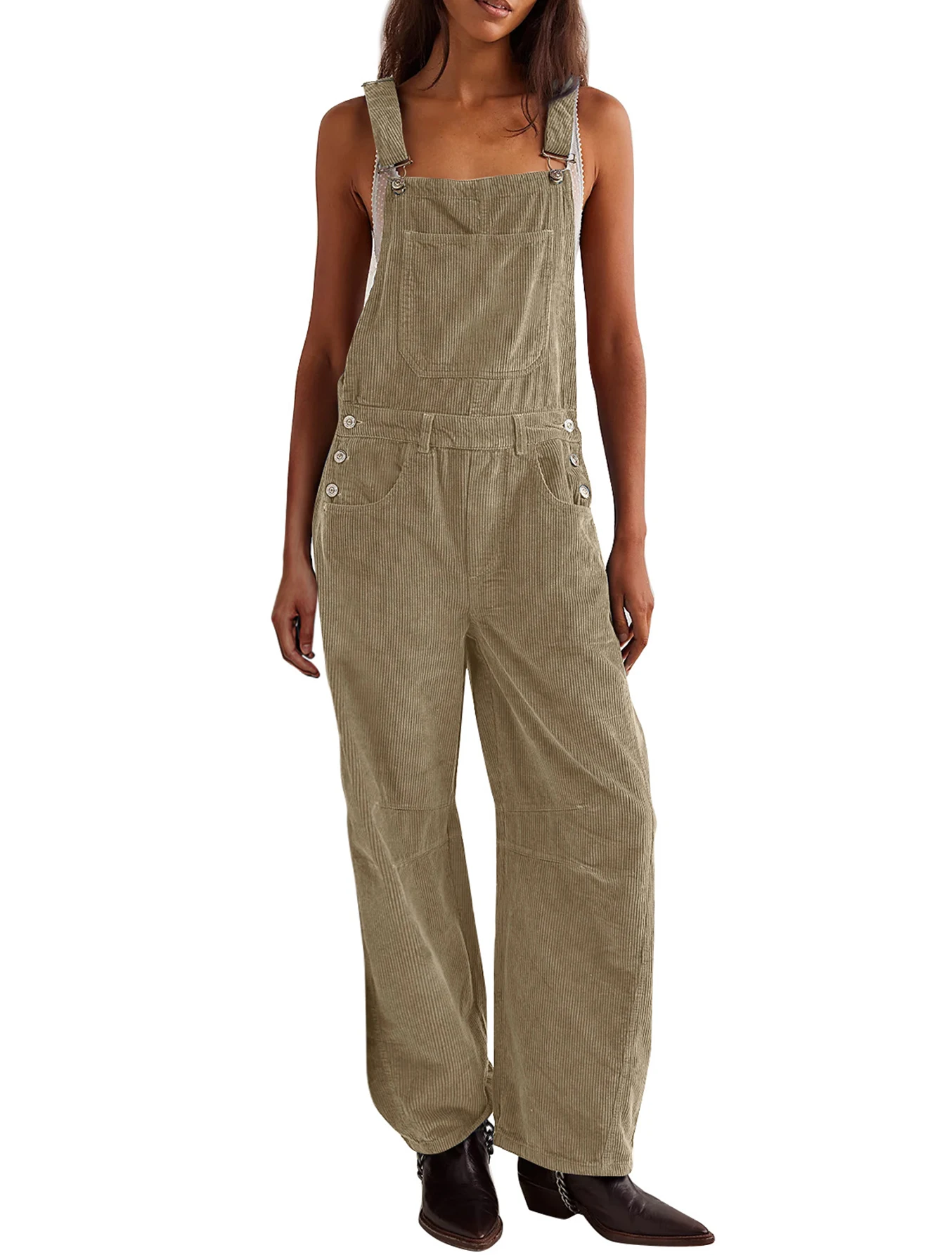 Macacão de veludo feminino solto ajuste moda outono inverno estação independente europa estados unidos estilo