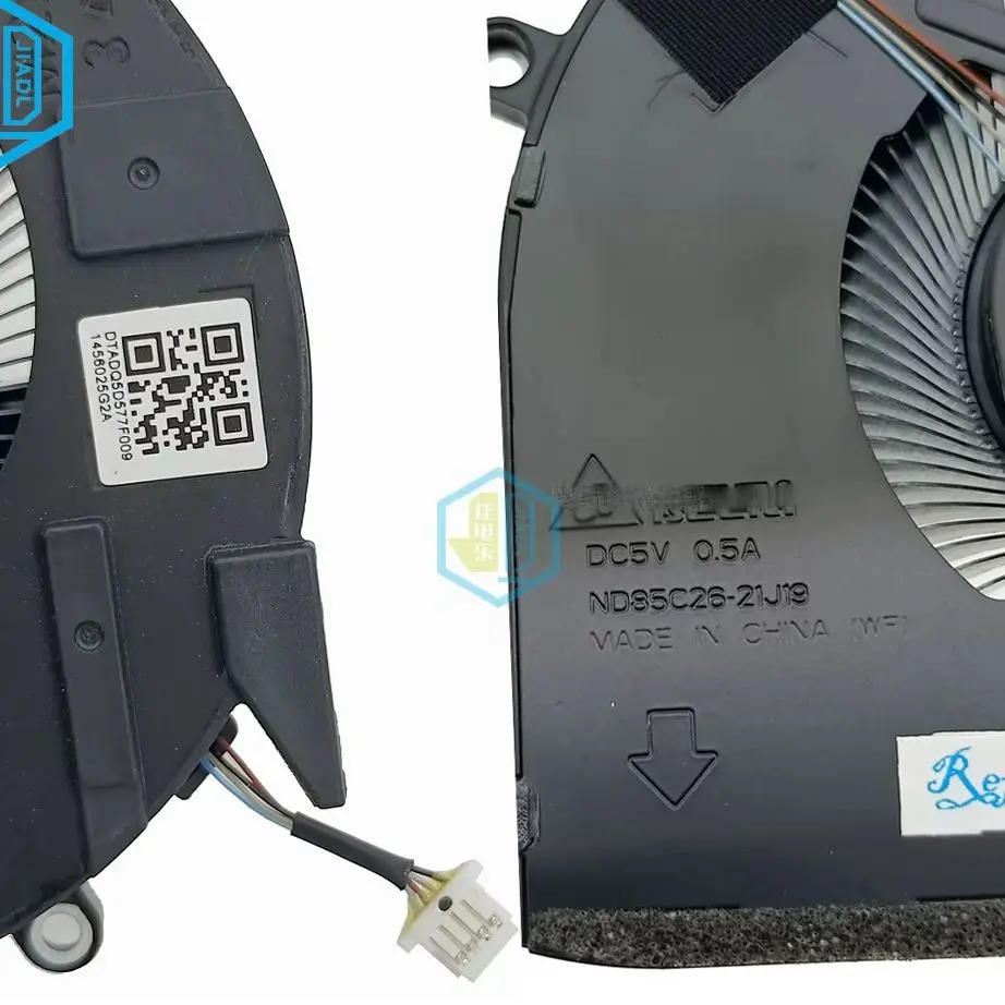 Laptop CPU Cooler Cooling Fan For HP Victus 15-FA TPN-Q278 Q279 15-FA000 0031DX 15-FA0022TX ND85C26-21J19 N13304-001 N17902-001