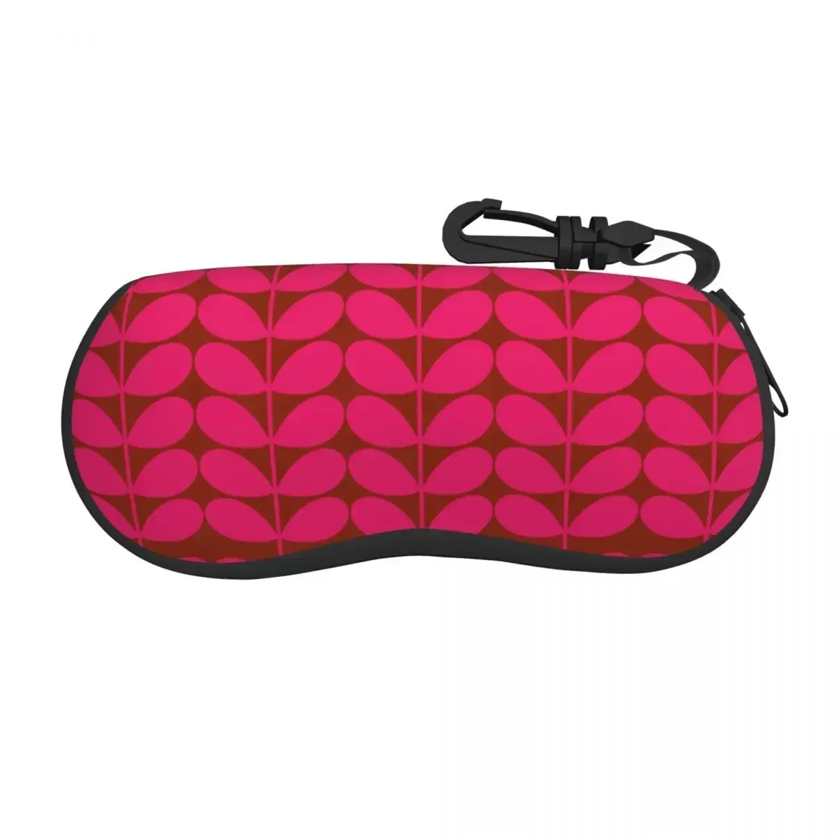 

Custom Solid Stem Cerise Pink Shell Glasses Case Unisex Cool Orla Kiely Eyeglasses Case Sunglasses Protector Box