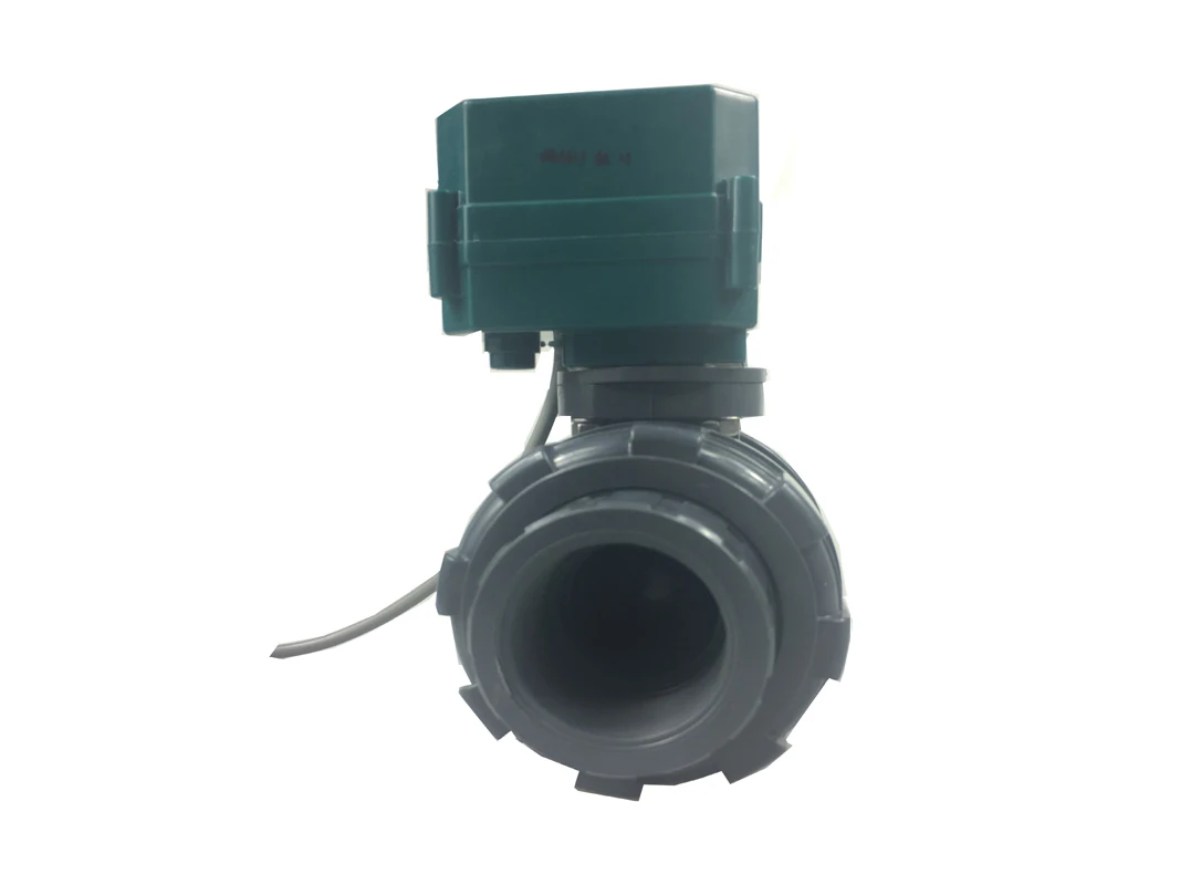 misol/motorized pvc valve 12V, DN40 BSP(1.5\