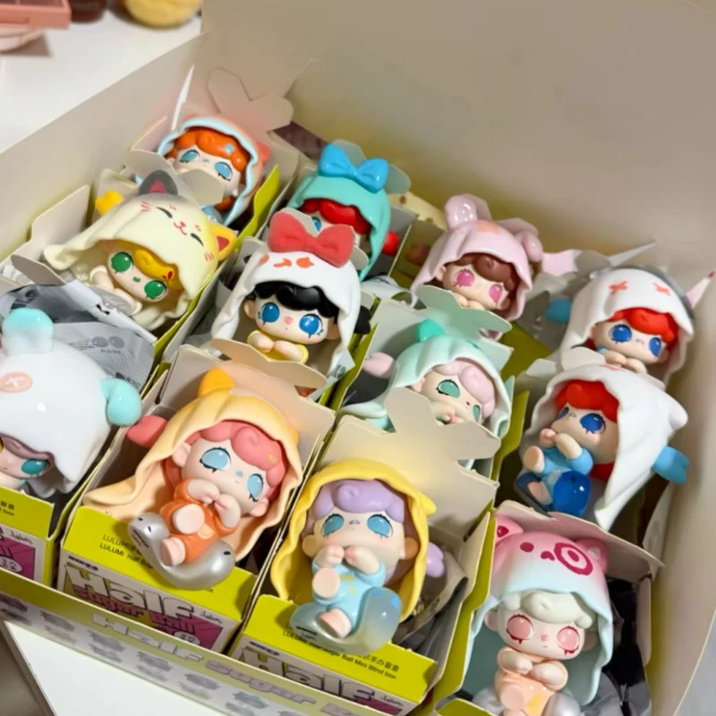 

Новая натуральная серия полусахарных шаров Лялуми, мини-слепая коробка, милые статуэтки Adorabletoys, декоративные куклы, подарки, модная коллекционная коробка