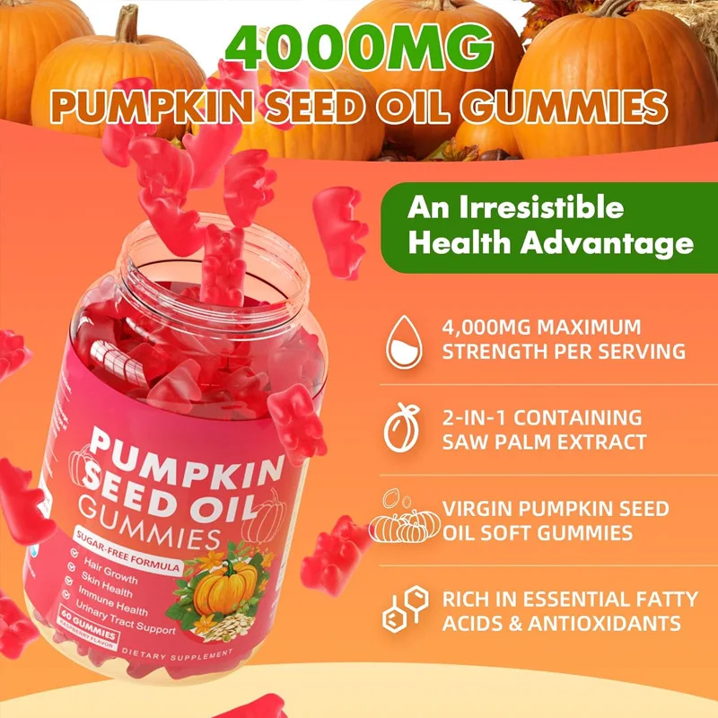 

Жевательные конфеты с тыквенными семечками способствуют росту волос и улучшают здоровье кожи. Богат протеинами и полезными жировыми веществами.