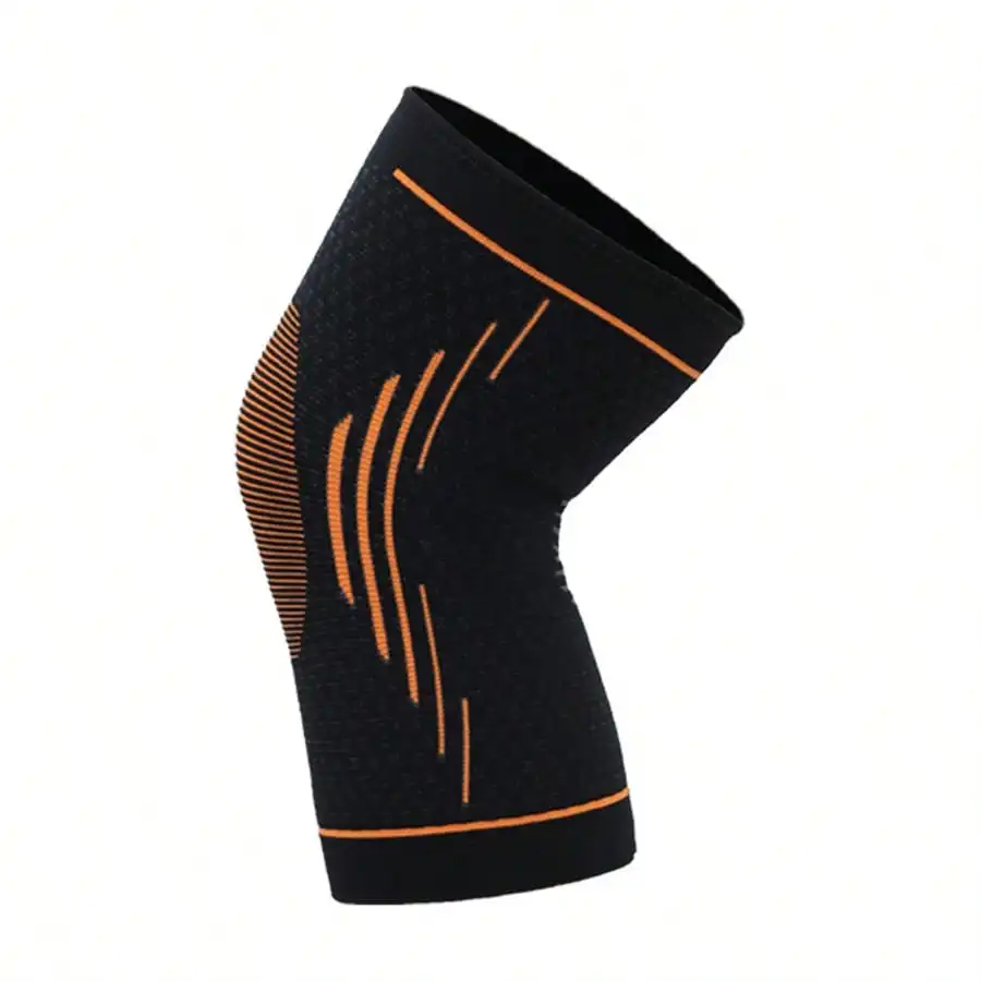 

Sports Knee Brace, Elastic Knitted, Non-Slip, Suitable For Basketball, Outdoor Hiking, Cycling, Running, Fitness, Leg Support, Knee Stabilizer