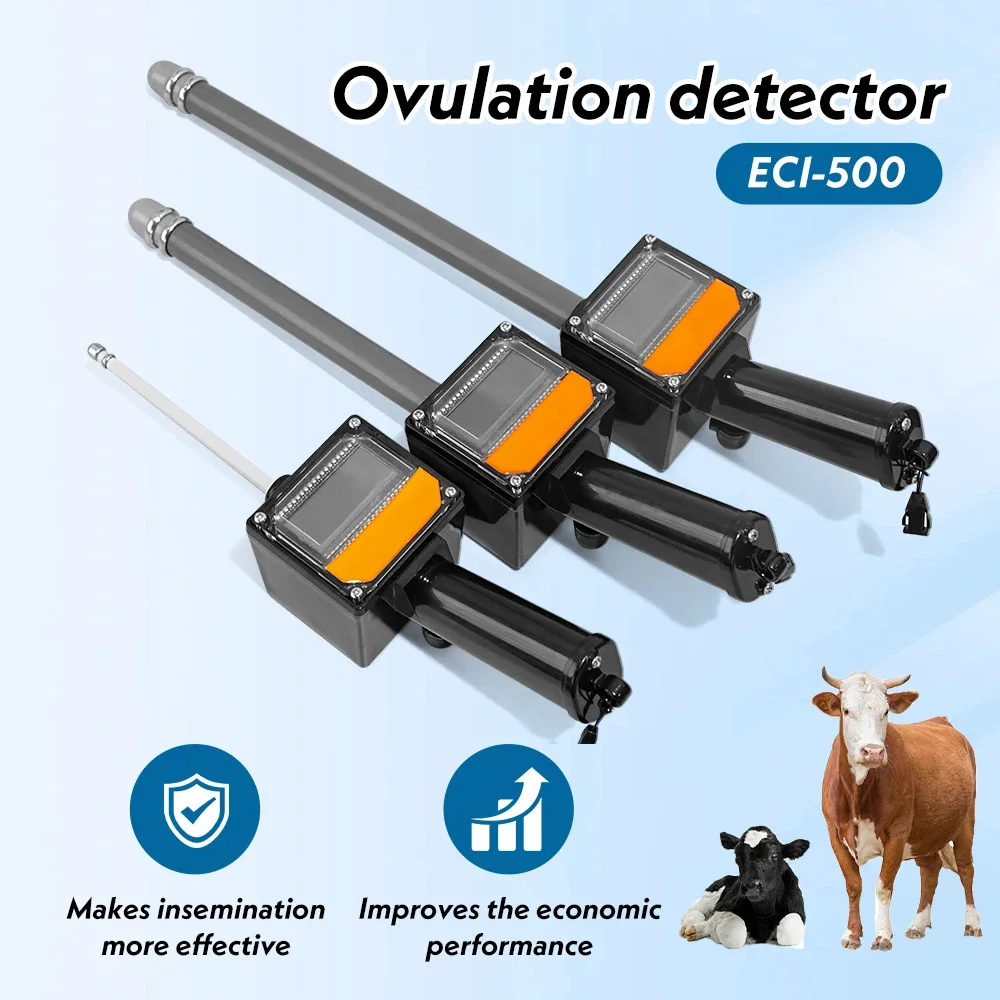 ECI-500 Veterinary Ovulation Detector ปศุสัตว์วัวหมูสุนัขสัตว์เลี้ยงสัตว์การตั้งครรภ์ Tester Sensor