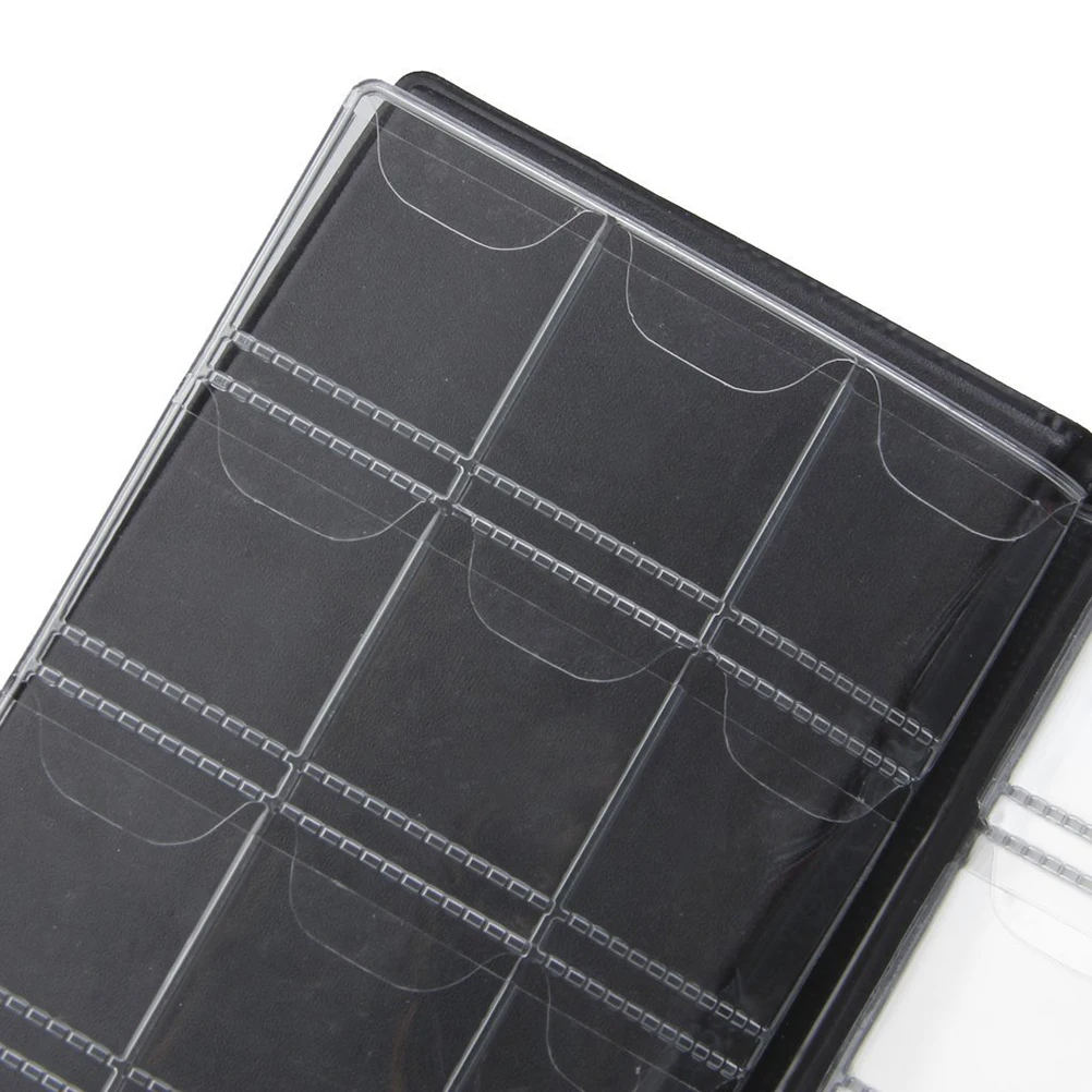 

120 Pockets Coin Collection Album 10 Pages Red PU Cover OPP Material 15x11cm Size Storing Displaying Coins Tokens Medallions